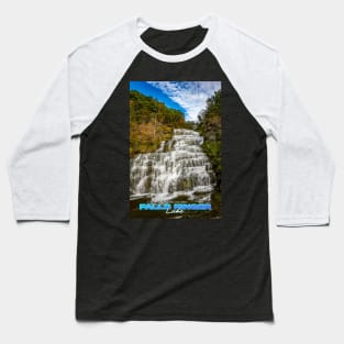 Hector Falls Finger Lakes New York Baseball T-Shirt